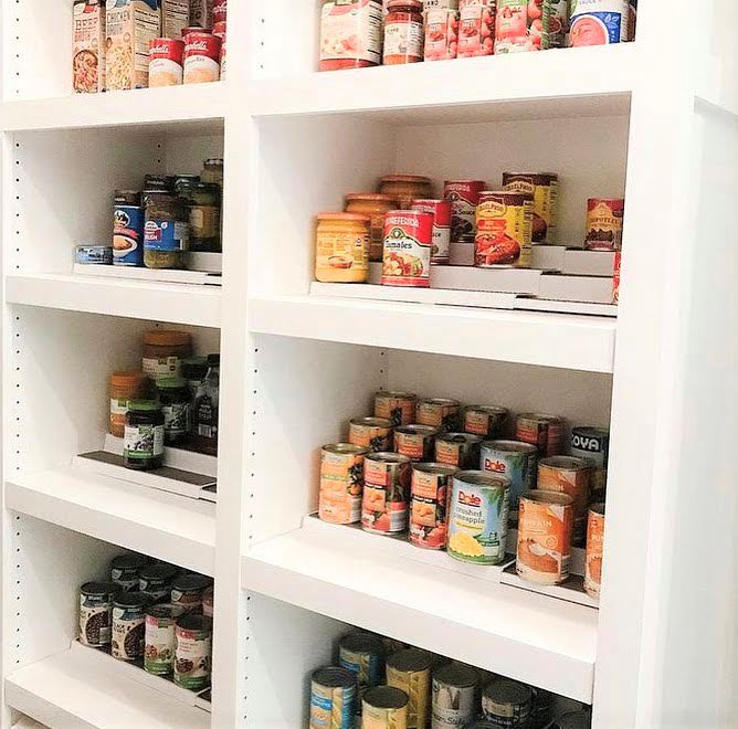 Pantry, canned goods